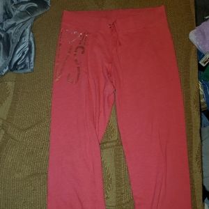 Red(dark pinkish/red) Victoria's Secret Sweats OBO